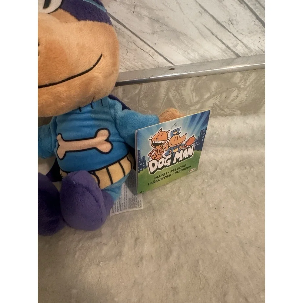 Dreamworks Dog Man Movie Plush Dog Man NWT 2025 Jakks Pacific